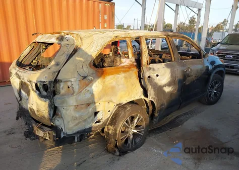 2016 Toyota Highlander Xle V6 from USA, damaged, VIN 5TDKKRFH7GS501186